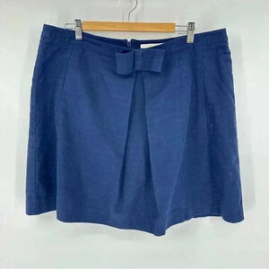 Boden Grace A-Line mini skirt with bow and pockets